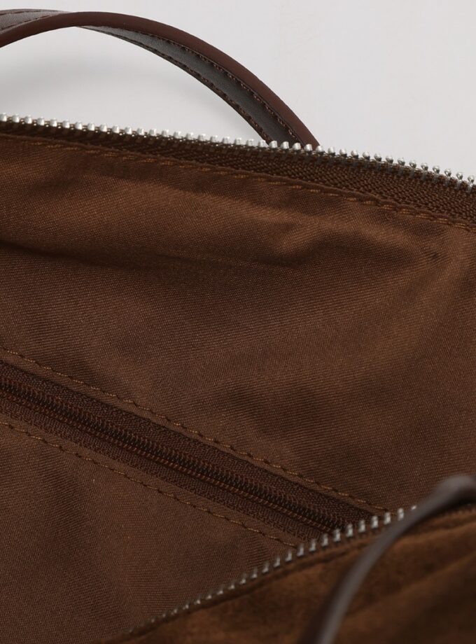 Bolso bowling de Antelina marrón