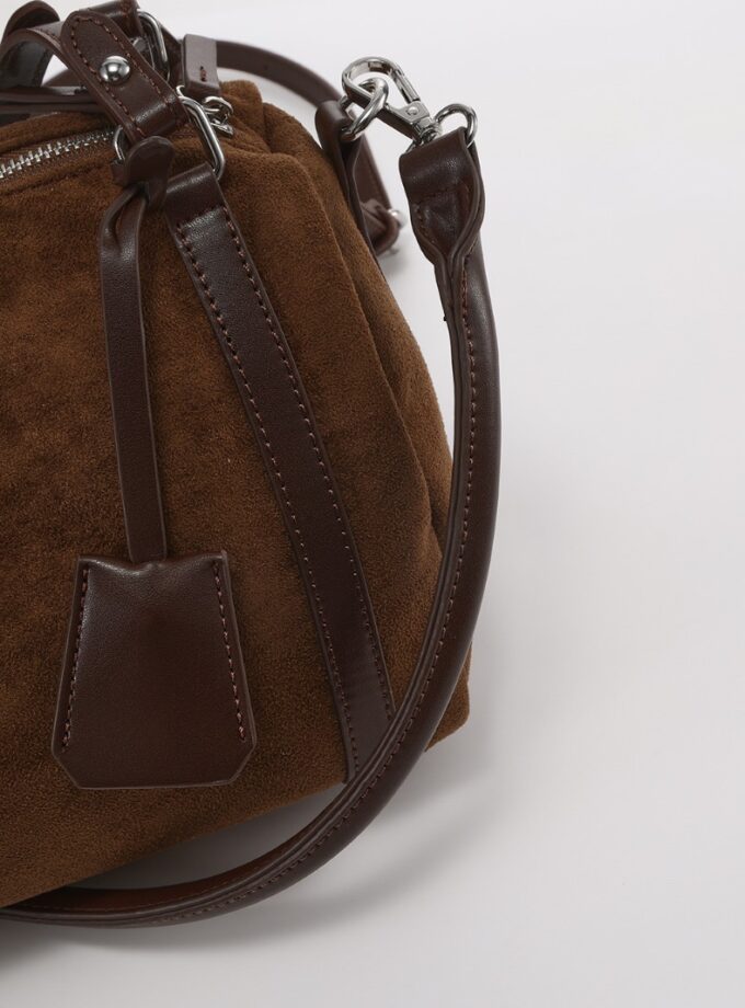 Bolso bowling de Antelina marrón
