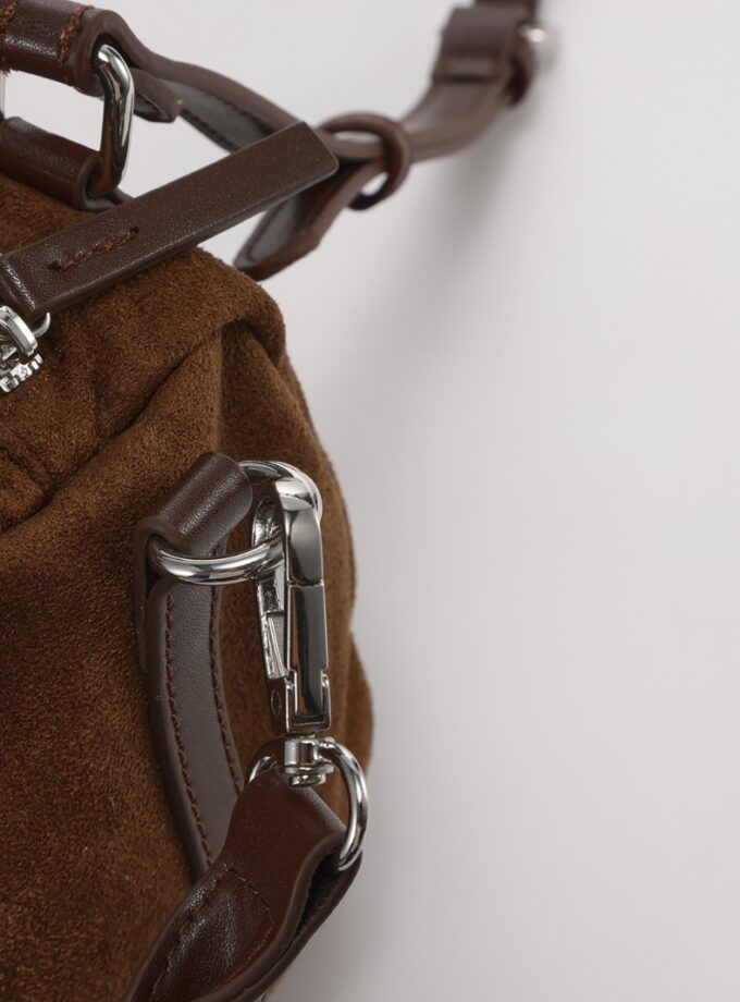 Bolso bowling de Antelina marrón
