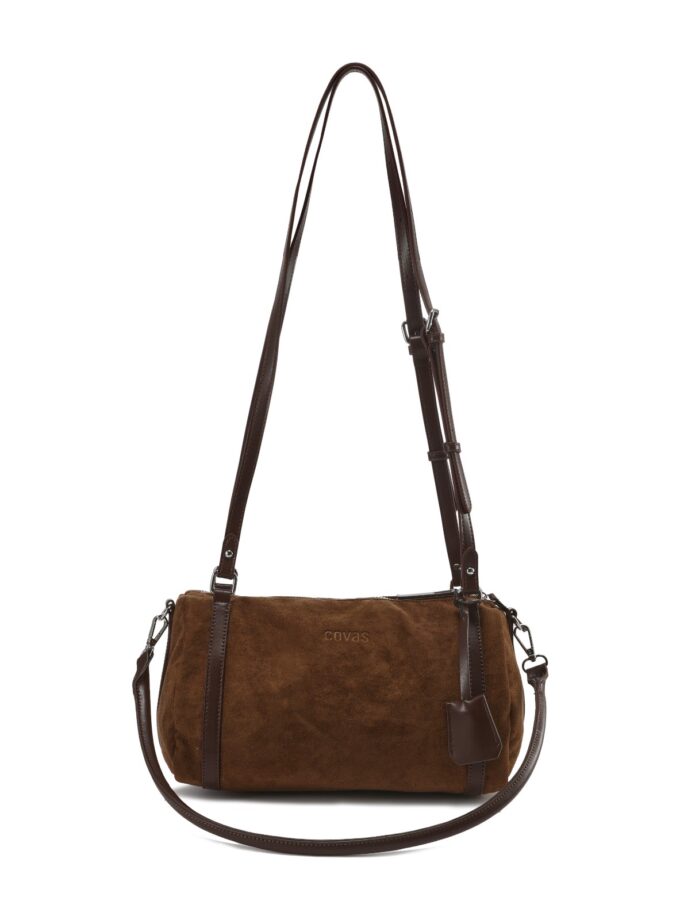 Bolso bowling de Antelina marrón